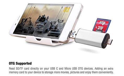 Famous Quality® 3 in 1 USB 3.0, USB C, Micro USB Card Reader SD, Micro ...