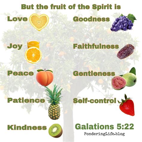 Fruits Of The Holy Spirit