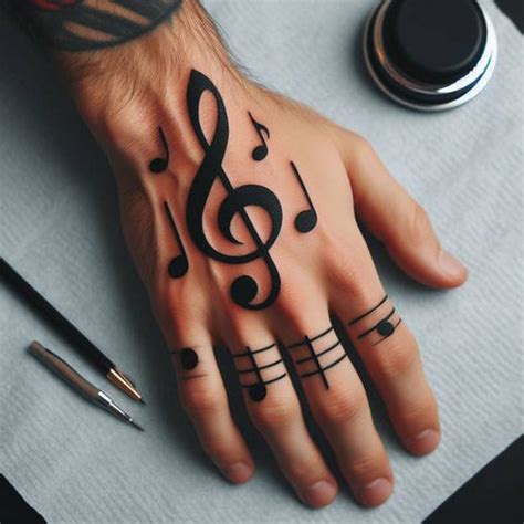 56 Alluring Music Note Tattoo Ideas To Express Your Artistry – Tattoo Inspired Apparel