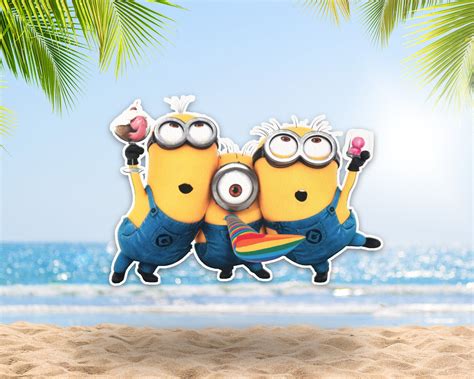 Minion Theme Triple Cutout | Party Supplies India Online