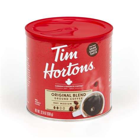 Buy Tim Hortons Cafe & Bake Shop Fine Grind Ground Coffee Larger 930g ...
