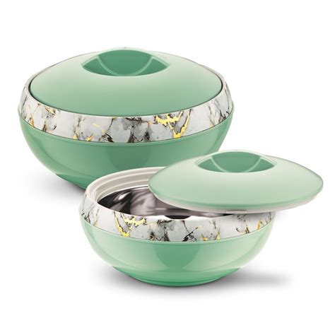 Buy ASIAN Plastowares - Venus Marble Inner Steel Casserole (1000 ml ...