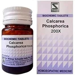Dr.Willmar Schwabe Calcarea Phosphorica Biochemic 200X Tablets, 20 gm ...