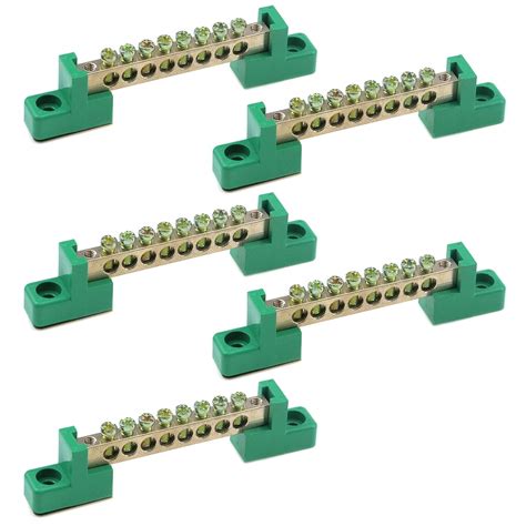 MY MIRONEY Terminal Bus Bar 8 Positions Screw Brass India | Ubuy