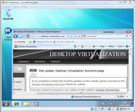 Image result for Windows 7 Virtualization