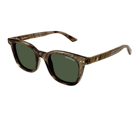 Buy Montblanc Sunglasses 0320S 003 49 | GEM OPTICIANS – GEM Opticians