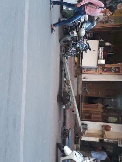 People capturing parking for own cars - Times of India