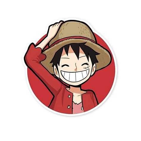 Luffy Big Smile Sticker – sticckiz.com