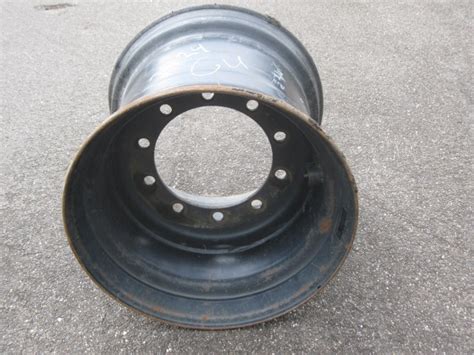 20.00-22.5 WHEEL USED JANTSA BLACK 281-335-10 A3 ET0 V7424 VAST 1 KANT ...