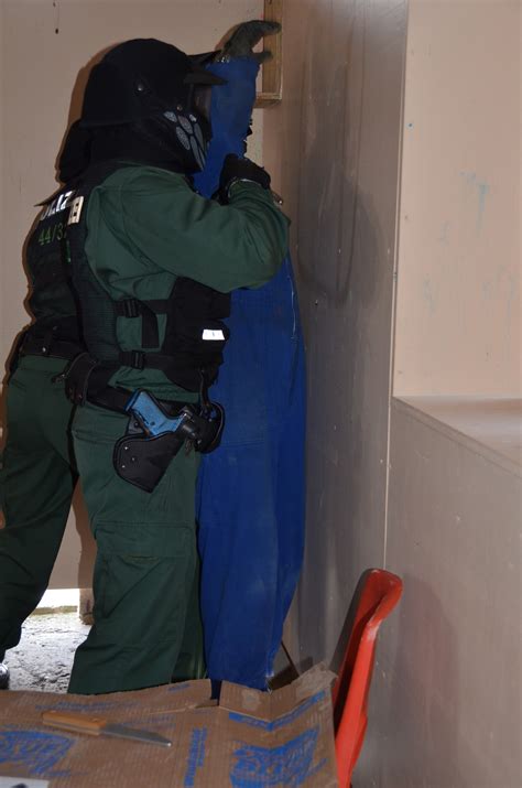 Bavarian riot police hone essential skills at US training area ...
