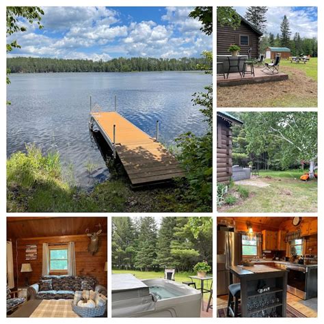 Lakefront Cabin, Dock, Hot Tub, Ski Sugarloaf 12mi - Cabins for Rent in ...