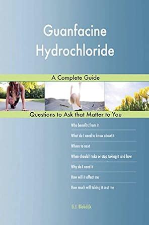 Buy Guanfacine Hydrochloride Book Online at Low Prices in India ...