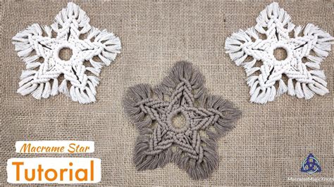 Image result for Easy Macrame Star Tutorial