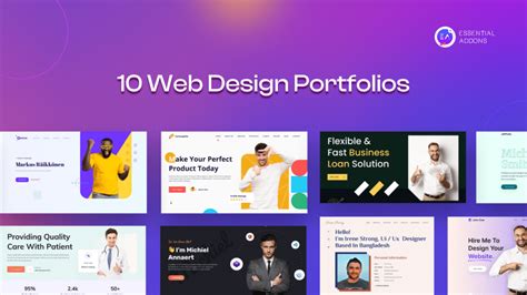 10 Web Design Portfolio Templates That Will Take Your Breath Away ...