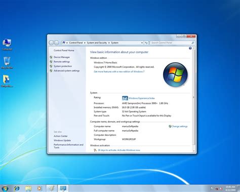 Image result for Win 7 Home Basic