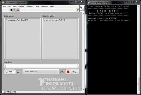 Rezultat imagine pentru TCP IP LabVIEW