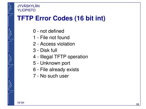 Image result for TFTP Protocol Number