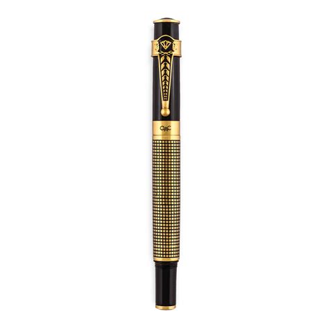 AUTOGRAPH ROLLER BALL PEN - EBONY X HATCH – OAC