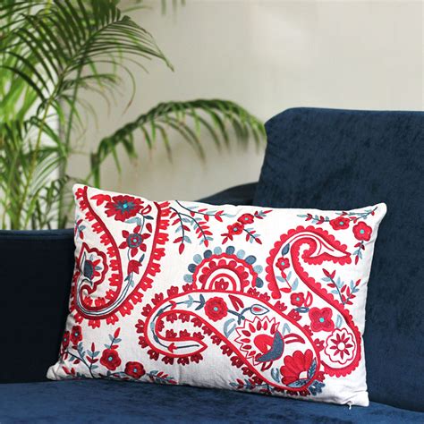 Floral Pink Sofa Cushion Cover – Mora Taara
