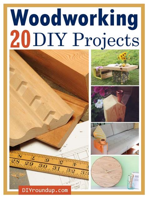 20 DIY Woodworking Projects