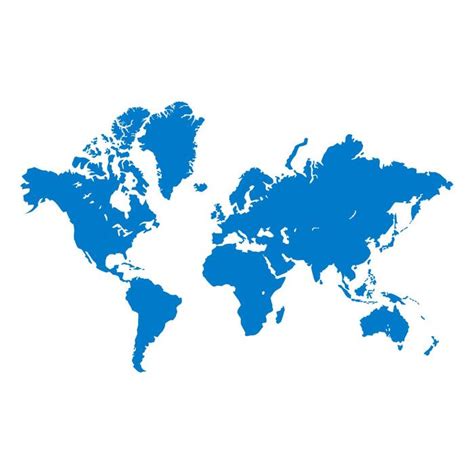 Vector World Map Blue 的图像结果