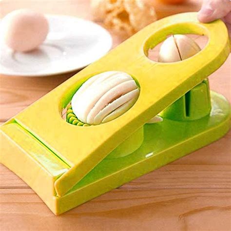 DeoDap Multi-Segment 2 in 1 Egg Cutter/Slicer : Amazon.in: Home & Kitchen