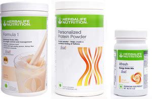 HERBALIFE Formula 1 Shake Vanilla and protein powder 400 and afresh ...