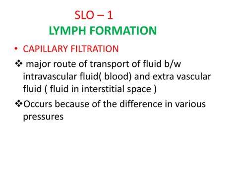 Image result for How Is Lymph Formed