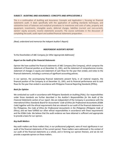 Image result for Audit Example