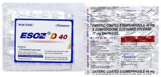 Esoz D 40 Capsule 15: Uses, Side Effects, Price & Substitutes