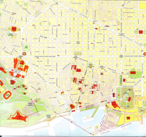 Barcelona City Tourist Map Pdf - Infoupdate.org