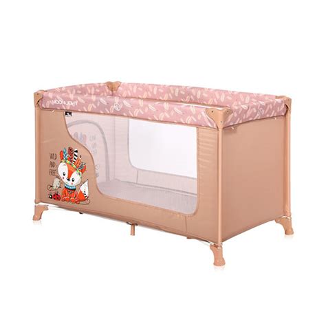 Prenosivi krevetac Moonlight Beige Foxy Lorelli 10080392042 | Volim ...