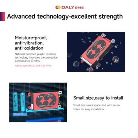 BMS NMC 20S 40A DALY (1001)