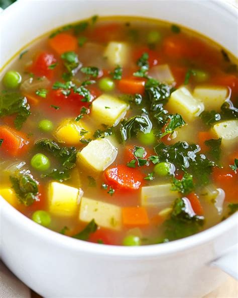 Hearty Garden Vegetable Soup for Cozy Days - Foodyhealthylife