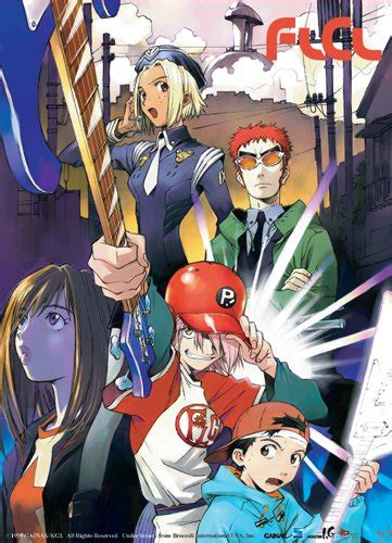 Buy Great Eastern FLCL Haruko Baseball Wall Scroll, 31 by 43-Inch ...