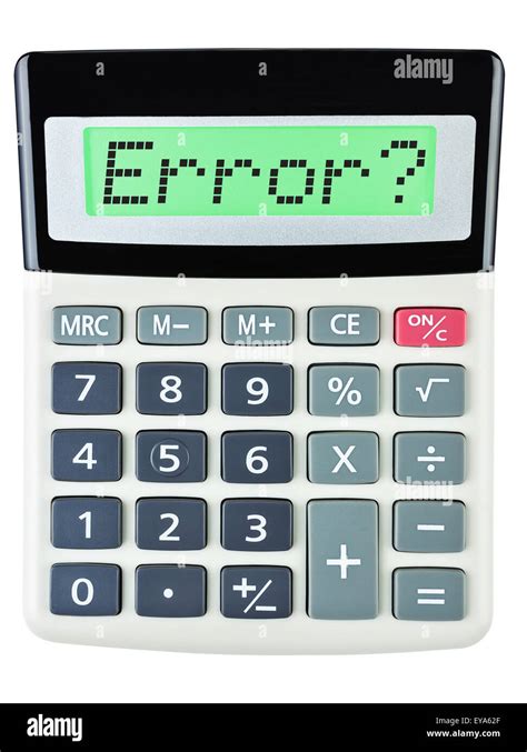 Image result for Texas Instruments Calculator Error