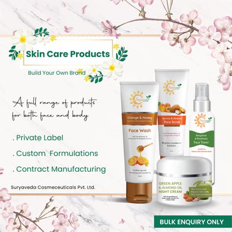 Private Label Skin Care Products Manufacturer in Haridwar, Uttarakhand