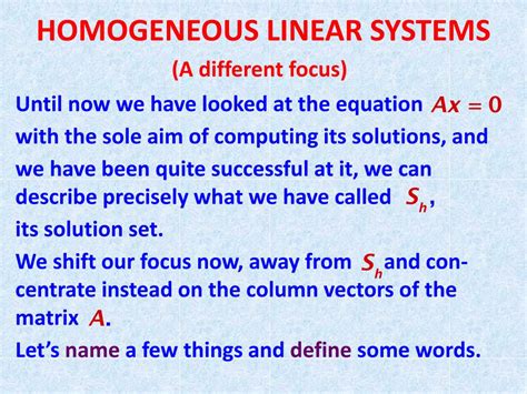 Image result for What Is Linear Homogeneous Equation