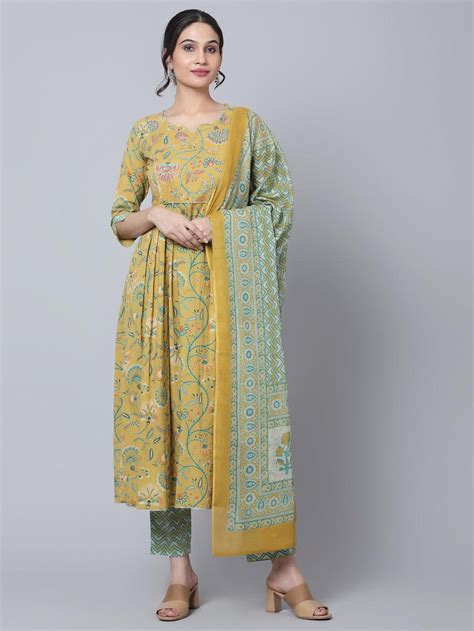 Buy Trendy Kurta and Dupatta Suit Set for Women – Bani Women