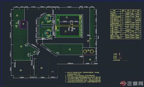 某小区生活污水处理厂工艺设计CAD施工图[原创]