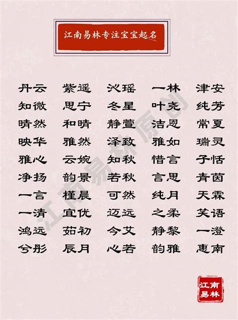 儒家经典起名：精选200个辞约义丰、安然向暖的哲学女孩名_江南易