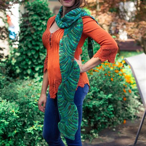 Image result for Long Loom Scarf Pattern