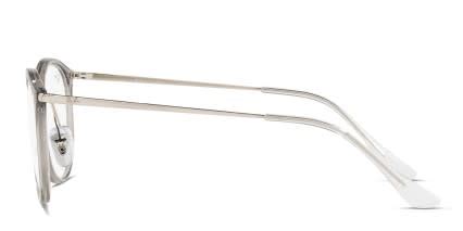 Ray-Ban RX7140 clear , gray frame
