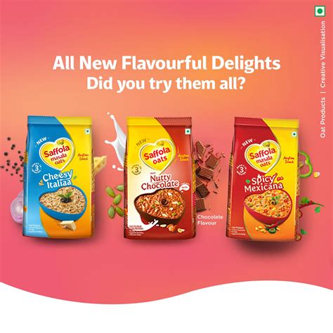 Buy Saffola Oats with Apple 'n' Almonds, Fruit Flavoured Oats with High ...