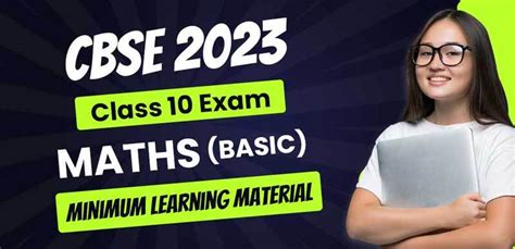 CBSE Class 10 Maths (Basic) 2023 : Minimum Learning Material
