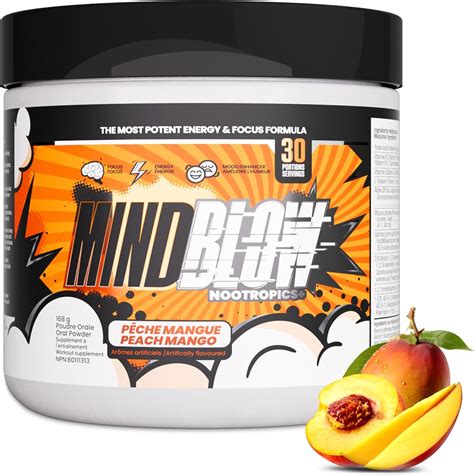 Mind Blow Energy Nootropic Brain Supplement for Energy, Focus & Mood ...