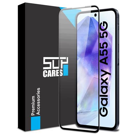 SupCares Tempered Glass for Samsung Galaxy A35 and Samsung Galaxy A55 ...