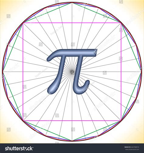 Measurement Circle Archimedes Principle: เวกเตอร์สต็อก (ปลอดค่าลิขสิทธิ์) 462780910 | Shutterstock