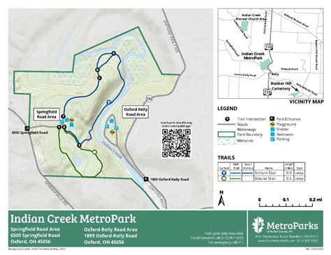 Indian Creek Trail Map