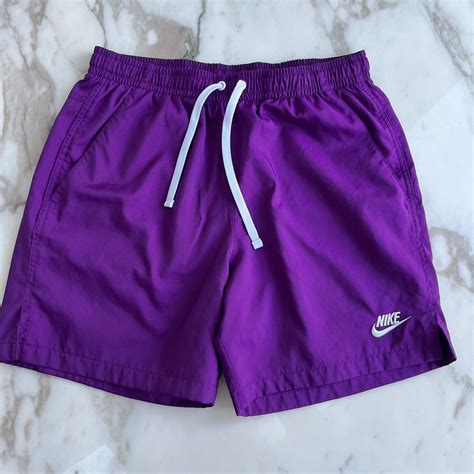 Purple Nike Shorts Athletic wear or swim Size small... - Depop